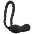 Black Velvet Perfect Fit - strap-on dildo (black)