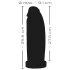 realistixxx Real Giant - giga dildo - 30 cm (black)