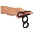 Erecto - Triple Penis Ring (Black)