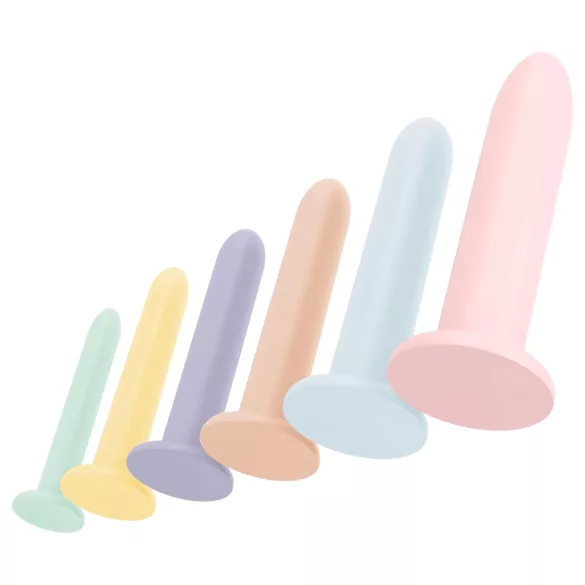 You2Toys - Six in a Row - dildo trainer set - 6 pcs (coloured)