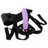 You2Toys - Black Strap-On Dildo Set