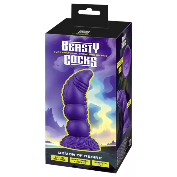 Beasty Cocks Demon of Desire - Demon Dildo (Purple)