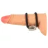 Rebel Cock Strap - adjustable double silicone penis loop (87 g)