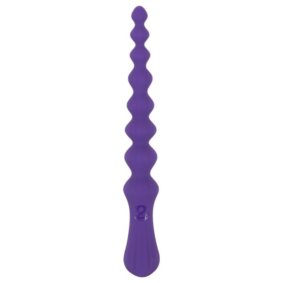 You2Toys - Purple Flexible Beaded Anal Dildo