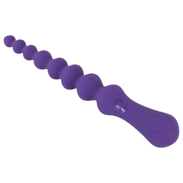 You2Toys - Purple Flexible Beaded Anal Dildo