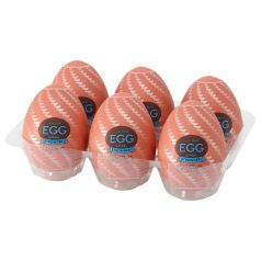 TENGA Egg Spiral Strong: Egg Masturbator (Pack of 6)