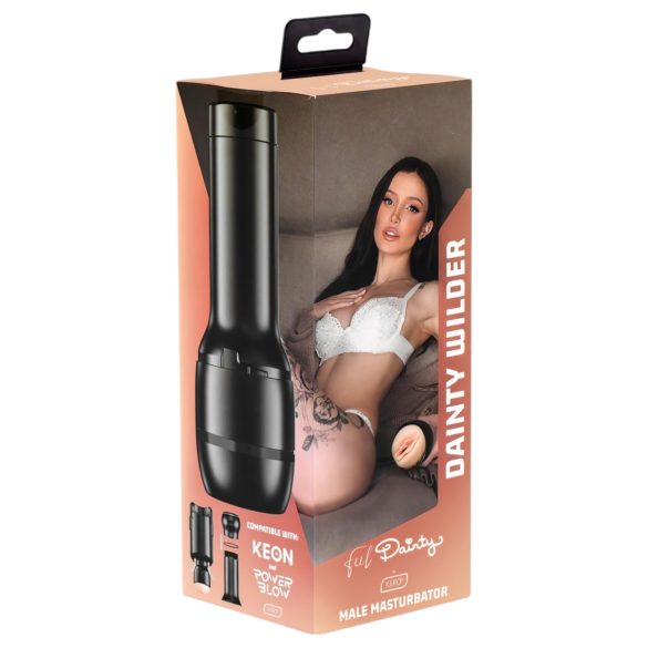 Kiiroo Dainty Wilder - Realistic Stroker - PowerBlow Compatible (Natural)