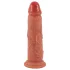 Realistixxx - Lifelike Double-Layer Dildo (Natural)