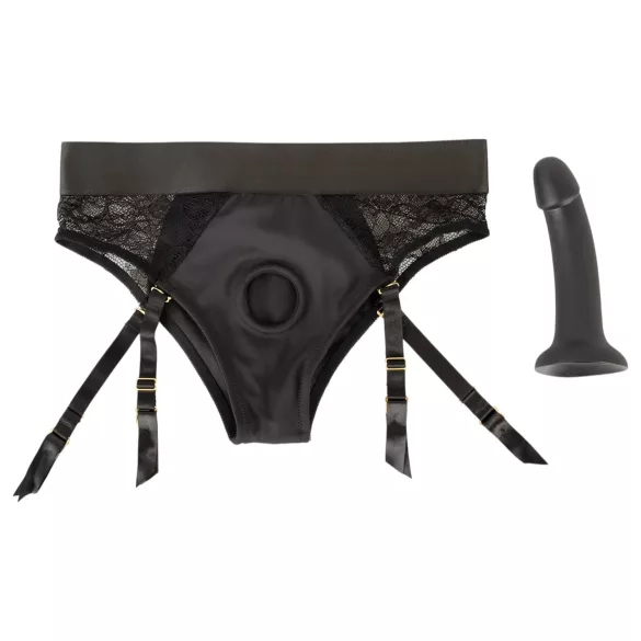 You2Toys - Strap-On Dildo with Harness (Black)