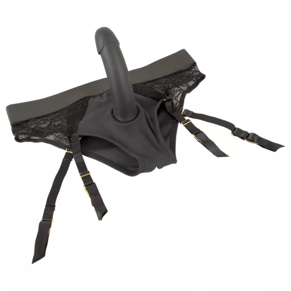 You2Toys - Strap-On Dildo with Harness (Black)