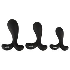 ANOS - Black Anal Training Plug Set