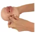 Realistixxx Real Stroker - lifelike vagina and anal masturbator (flesh-coloured)