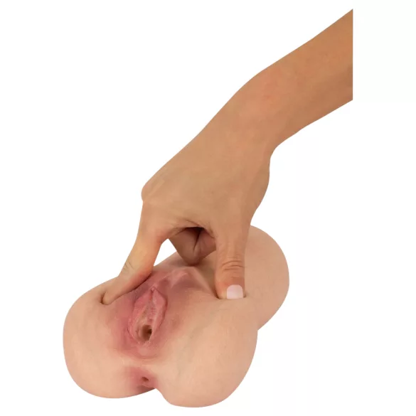 Realistixxx Real Stroker - lifelike vagina and anal masturbator (flesh-coloured)