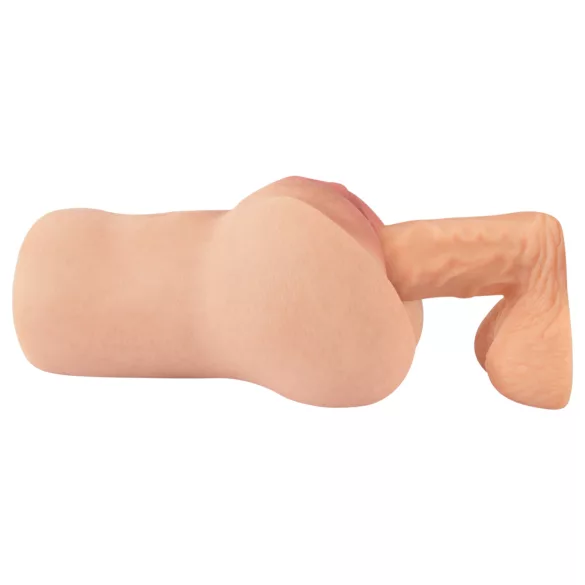 Realistixxx Real Stroker - lifelike vagina and anal masturbator (flesh-coloured)