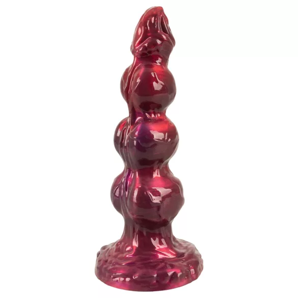 Beasty Cocks - Werewolf Willie dildo with suction cup - burgundy (21 cm)