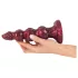Beasty Cocks - Werewolf Willie dildo with suction cup - burgundy (21 cm)