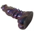 Beasty Cocks Tech-Zilla Bang - suction cup monster dildo (purple)