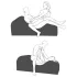 Liberator Aria Flip Chaise - adjustable sex furniture (black)