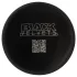 Black Velvets - silicone anal plug with suction cup (black) - M