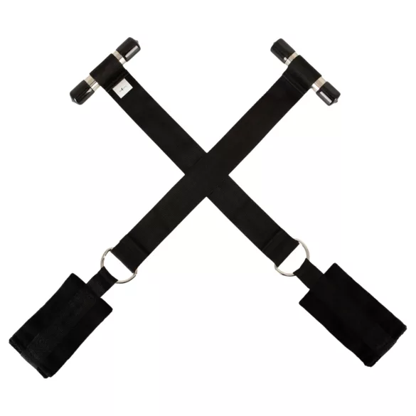 Bad Kitty - over-the-door wrist restraint set (black)
