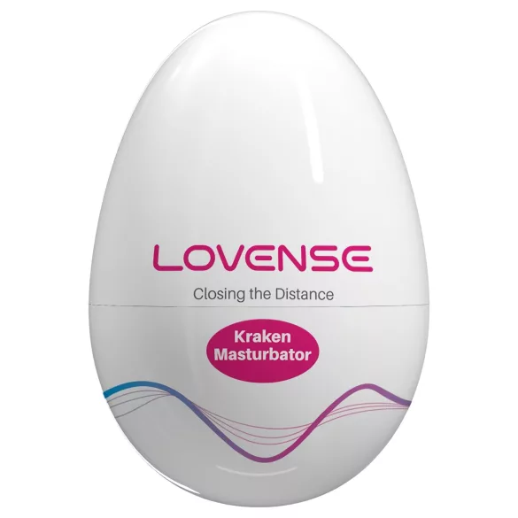 Lovense Kraken - masturbation egg - 1 pc (white)
