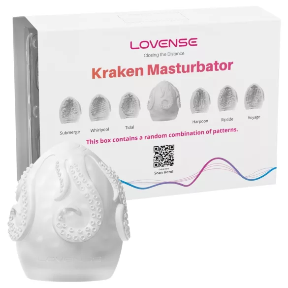 LOVENSE Kraken - masturbation eggs - pack of 6 (white)
