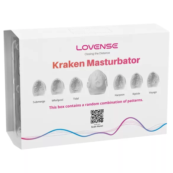LOVENSE Kraken - masturbation eggs - pack of 6 (white)