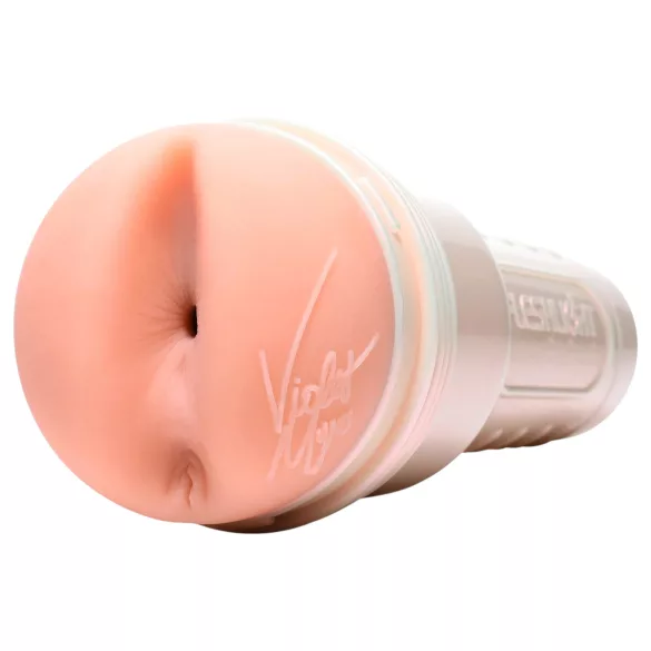 Fleshlight Girls Violet Myers Ahegao - realistic butt masturbator (flesh‑coloured)