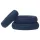 Svakom Triooo - soft silicone penis ring set (blue) - set of 3
