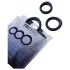 Svakom Triooo - soft silicone penis ring set (blue) - set of 3
