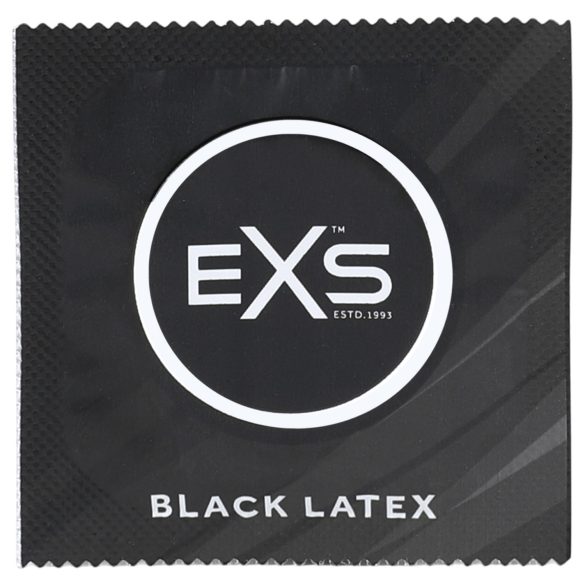 EXS Black - Latex Condoms - Black (100-pack)