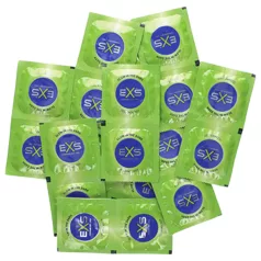 EXS Glow - glow-in-the-dark latex condoms (100 pcs)