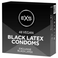 EXS Black - black condoms (48 pcs)