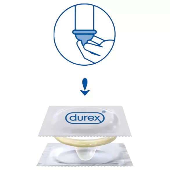 Durex Invisible Slim - Ultra-Thin Condoms (10 pack)