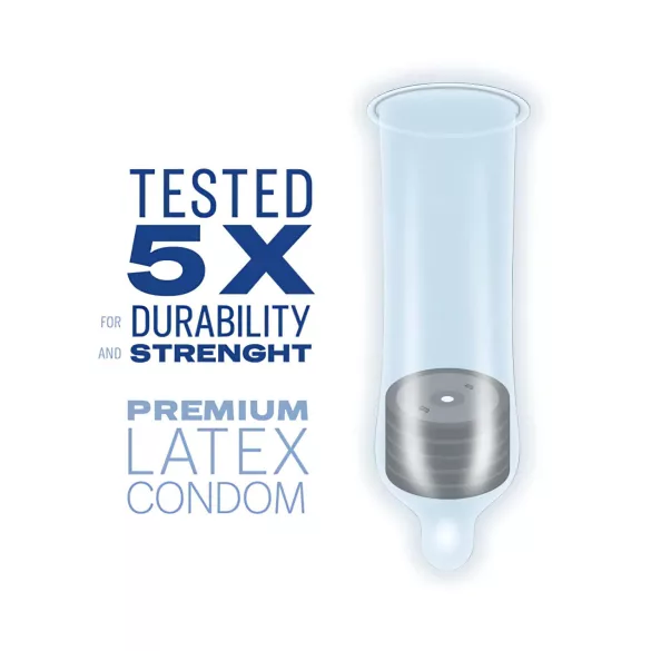 Durex Invisible Slim - Ultra-Thin Condoms (10 pack)