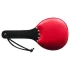 Rouge - Genuine Leather Paddle, Dual-Sided Hard & Soft (Red)