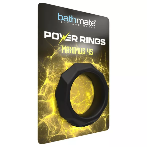Bathmate Maximus 45 - silicone penis ring (black)