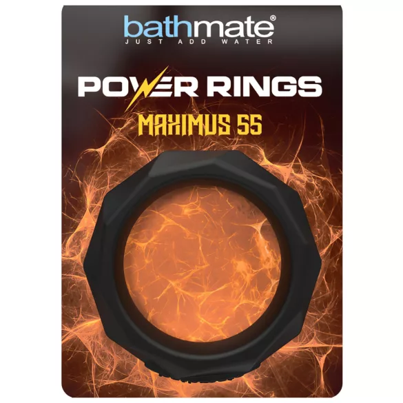 Bathmate Maximus 55 - silicone penis ring (black)