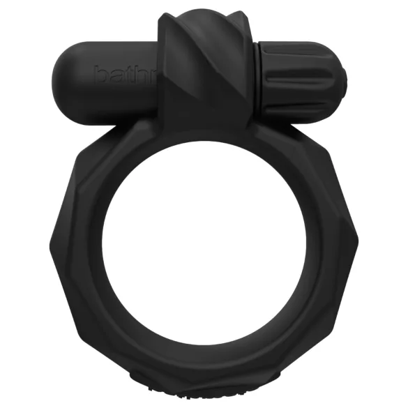 Bathmate Maximus Vibe 55 - rechargeable vibrating cock ring (black)