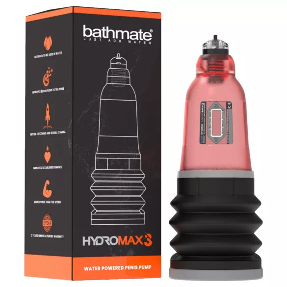 Bathmate Hydromax3 - red hydropump