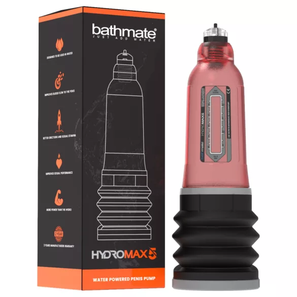 Bathmate Hydromax5 - hydropump (red)