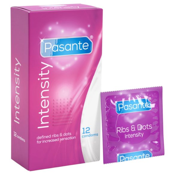 Pasante - Ribbed & Dotted Condoms (12 pack)