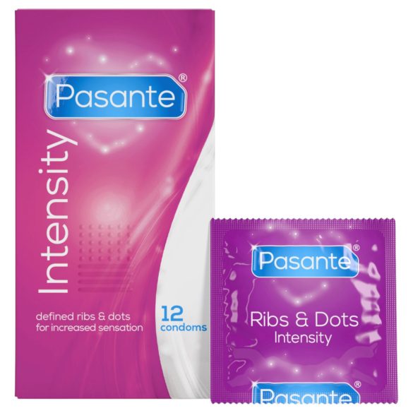 Pasante - Ribbed & Dotted Condoms (12 pack)