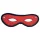 Rouge - Genuine Leather Open Eye Mask (Red)