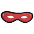 Rouge - Genuine Leather Open Eye Mask (Red)