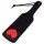 Rouge - Genuine Leather Heart Paddle (Black)