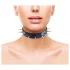 Rouge - Genuine Leather Studded Collar (Black)