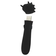 Unihorn Wild Spirit - rechargeable mini vibrator (black)