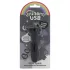 Unihorn Wild Spirit - rechargeable mini vibrator (black)