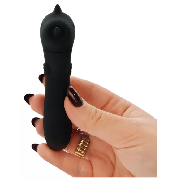 Unihorn Wild Spirit - rechargeable mini vibrator (black)